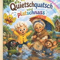 Quietschquatsch wird platschnass: Vorlese- und Geschichtenbuch (Geschichtenbuch zum Vorlesen für Kinder von 1 bis 4 Jahren) (German Edition) B0HDPV28PZ Book Cover