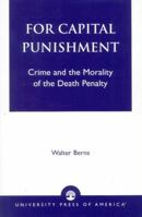 For Capital Punishment 0465024734 Book Cover