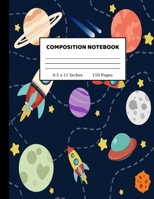 Composition Notebook: Pretty Wide Ruled Paper Notebook Journal Wide Blank Lined Workbook for Teens Kids Students Girls for Home School College for Writing Notes 8.5 x 11, 110 pages 1705945902 Book Cover