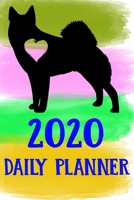 2020 Daily Planner: Norwegian Elkhound 2020 Daily Planner Calendar Schedule Organizer Appointment Journal Notebook For Norwegian Elkhound Dog Puppy Owners Lovers 1710114436 Book Cover
