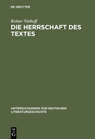 Die Herrschaft des Textes: Zitattechnik als Sprachkritik in Georg Büchners Drama Dantons Tod unter Berücksichtigung der Letzten Tage der Menschheit von ... zur deutschen Literaturgeschichte) 3484320575 Book Cover