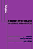Qualitative Research: Applications in Organizational Life (The Hampton Press Communication Series (Communication and Social Organization Subseries).) 188130339X Book Cover