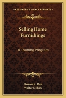 Selling Home Furnishings: A Training Program 0548390649 Book Cover