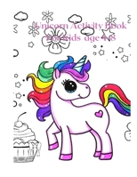 Unicorn Activity Book For Kids age 4-8 .: A Gorgeous Unicorn Activity Book . B08P3PCC8B Book Cover
