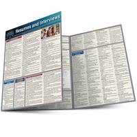 Resumes & Interviews: A Quickstudy Laminated Reference Guide 1423253795 Book Cover