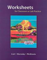 Beginning Algebra Worksheets for Classroom or Lab Practice 0321494091 Book Cover