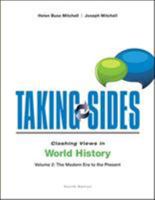Taking Sides: Clashing Views in World History, Volume 2, Expanded (Taking Sides) 0073514926 Book Cover