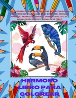 Hermoso libro para colorear - Este adorable libro para colorear está lleno de una gran variedad de animales para colorear: animales marinos, animales ... bosque y animales de circo B08CN4L47K Book Cover