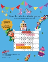 Word Puzzles for Kindergarten 1956130004 Book Cover