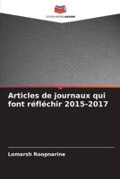 Articles de journaux qui font réfléchir 2015-2017 (French Edition) 6208234476 Book Cover