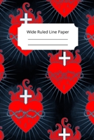 Stained Glass Art Inspirational, Motivational and Spiritual Theme Wide Ruled Line Paper 1650261128 Book Cover