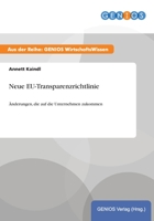 Neue Eu-Transparenzrichtlinie 3737941246 Book Cover
