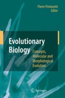 Evolutionary Biology - Concepts, Molecular and Morphological Evolution 3642433812 Book Cover