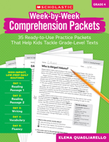 Week-by-Week Packets : Comprehension (Gr. 4) B0H7W5R1VT Book Cover