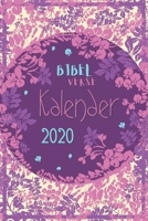 Bibelverse : Christlicher Kalender 2020 - Dein Inspirierender Lila Taschenkalender F?r Christen Mit Wochenplaner und Monats?bersichten 1 Woche 2 Seiten, to-Do-Listen, Feiertage - Softcover - Originell 1712606875 Book Cover