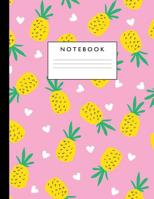 Notebook: Cute Lined Journal Ruled Composition Note Book to Draw and Write In - School Supplies for Elementary, Highschool and College (8.5 x 11 Size 100 Writing Pages) Cover Design 288 1080882979 Book Cover