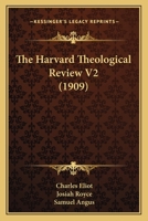 The Harvard Theological Review V2 1165762234 Book Cover