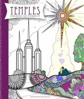 Temples: Drawing On Symbols - Coloring Book about The Church of Jesus Christ of Latter Day Saints Temples 1513610430 Book Cover