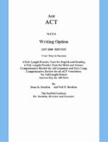 Ace ACT with Writing Option 1430323809 Book Cover