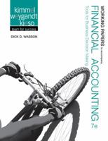 Financial Accounting: Tools for Business Decision Making: Working Papers 1118344286 Book Cover