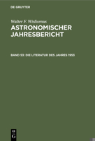 Die Literatur Des Jahres 1953 3112308913 Book Cover