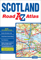 Scotland Regional Road Atlas A-Z 1:221,760 1782571353 Book Cover