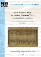 New Reading Book of Middle Egyptian Texts 9042946938 Book Cover