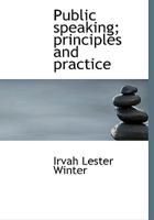 Public Speaking: Principles and Practice 116279075X Book Cover