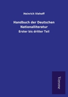 Handbuch Der Deutschen Nationalliteratur 9925000955 Book Cover