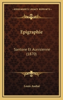 Épigraphie 1147376573 Book Cover