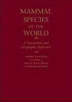 Mammal Species of the World. A taxonomic and geographic reference. 2nd edition. (Smithsonian Series in Comparative Evolutionary Biology) 1560982179 Book Cover