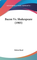 Bacon vs. Shakespeare Brief for Plaintiff 1166937038 Book Cover