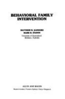 Behavioral Family Intervention (Psychology Practitioner Guidebooks) 020514599X Book Cover