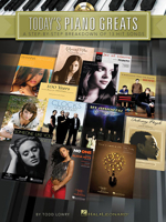 Today's Piano Greats: A Step-by-Step Breakdown of 13 Hit Songs (Book/CD) 1476814201 Book Cover