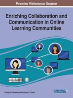 Enriching Collaboration and Communication in Online Learning Communities 1522598154 Book Cover