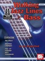 Mel Bay Walking Jazz Lines for Bass 0786659963 Book Cover