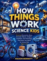 HOW THINGS WORK SCIENCE KIDS: Amazing Discoveries About Everyday Objects, Gadgets, Inventions, and Technology That Power Your World for Curious Kids Ages 6-12 B0HBGPWFVL Book Cover