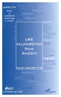 Lire Aujourd'hui René Bazin ? (Impacts) (French Edition) 2747501280 Book Cover