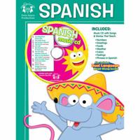 Spanish Workbook with Music Download 1599221454 Book Cover