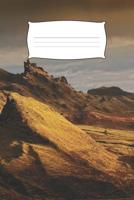 My Notebook: Mountainview themed - 100 Pages, Collegeruled linepaper, 6x9 1075523826 Book Cover