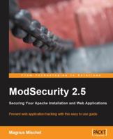ModSecurity 2.5 1847194745 Book Cover
