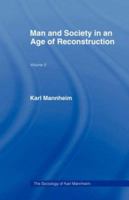 Man & Soc Age Reconstructn V 2 0156569205 Book Cover