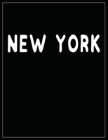 New York: Black and white Decorative Book | Perfect for Coffee Tables, End Tables, Bookshelves, Interior Design & Home Staging Add Bookish Style to Your Home| New York 1700411314 Book Cover