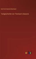 Textgeschichte von Thomson's Seasons (German Edition) 3368535277 Book Cover