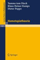 Homotopietheorie (Lecture Notes in Mathematics) 3540051856 Book Cover