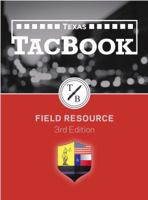 TacBook Texas Edition B07W1XFM7X Book Cover