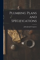 Plumbing Plans and Specifications 1016198736 Book Cover