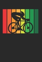Fahrrad Radfahrer Notizbuch: Fahrrad Radfahrer Notizbuch f�r Liebhaber / Notizheft / Notizblock A5 (6x9in) Dotted Notebook / Punkteraster / 120 gepunktete Seiten 1678801100 Book Cover