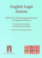 English Legal System 1858364825 Book Cover