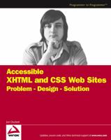 Accessible XHTML and CSS Web Sites Problem Design Solution 0764583069 Book Cover